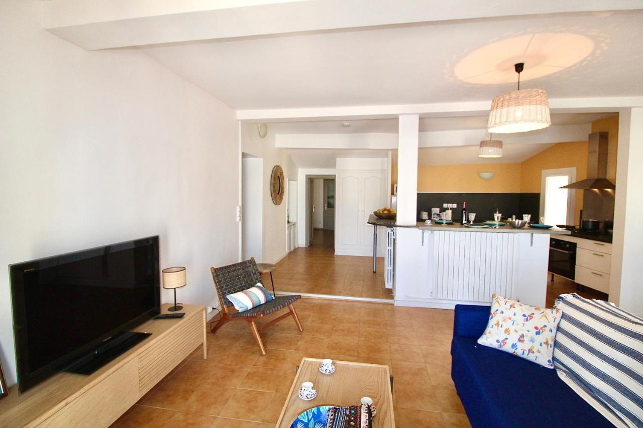 Grand Appartement Avec Vue Sur Quai Sète Buitenkant foto